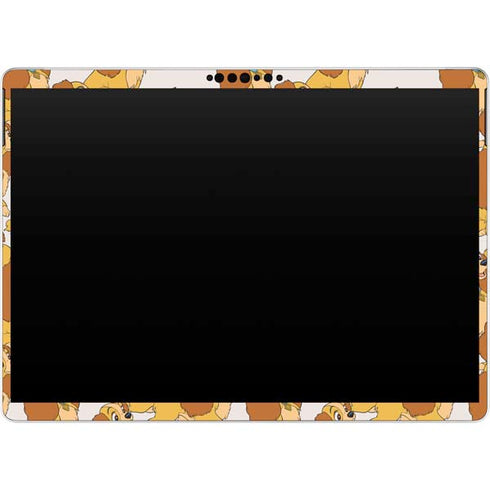 Disney Lady & The Tramp Lady Pattern Surface Pro 8 Skin